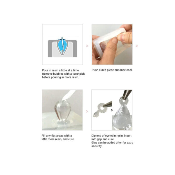 Padico Waterdrop Mold instructions